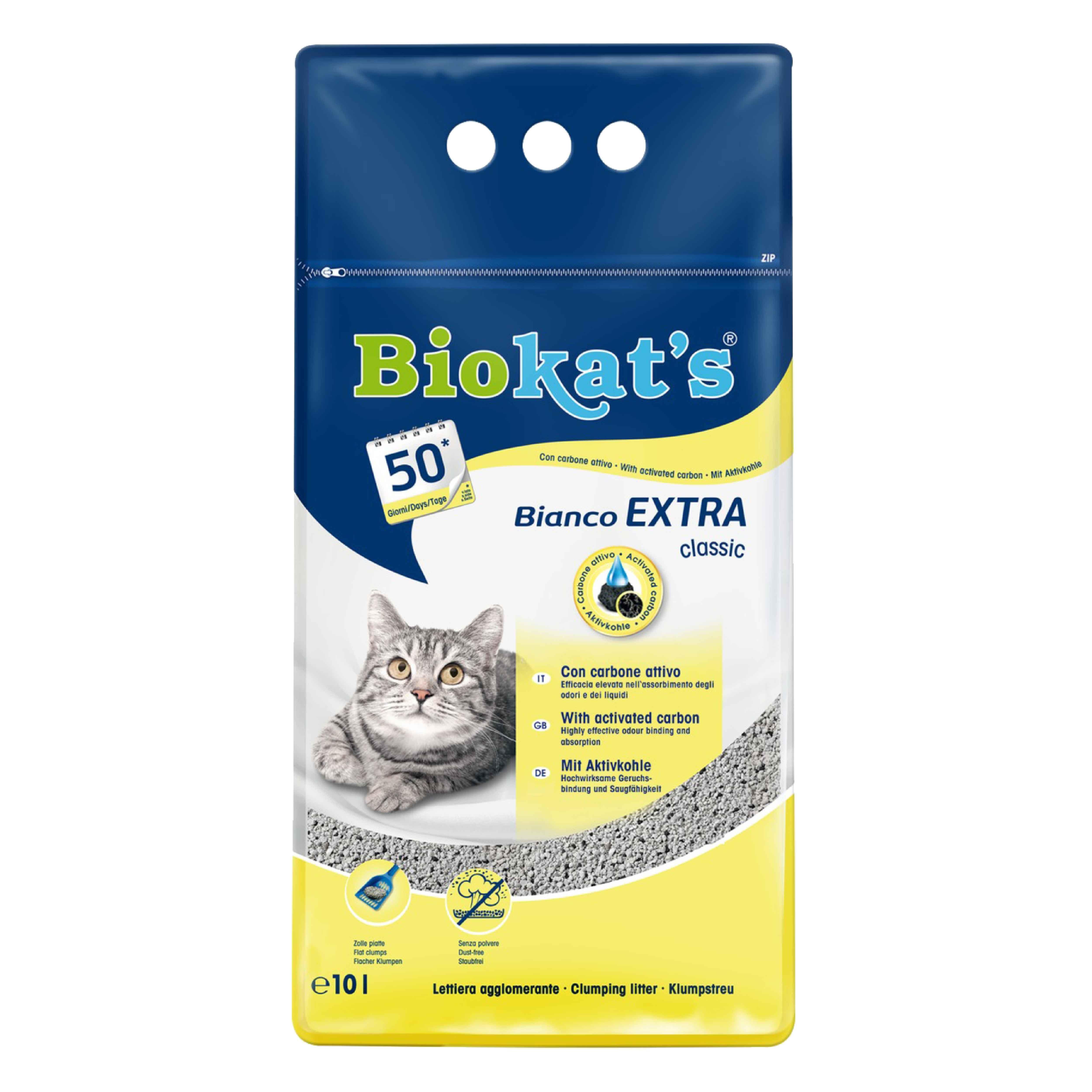 Biokat's Bianco Extra Kedi Kumu 10 Lt