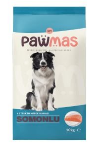 Pawmas Somonlu Yetişkin Köpek Maması 10 Kg