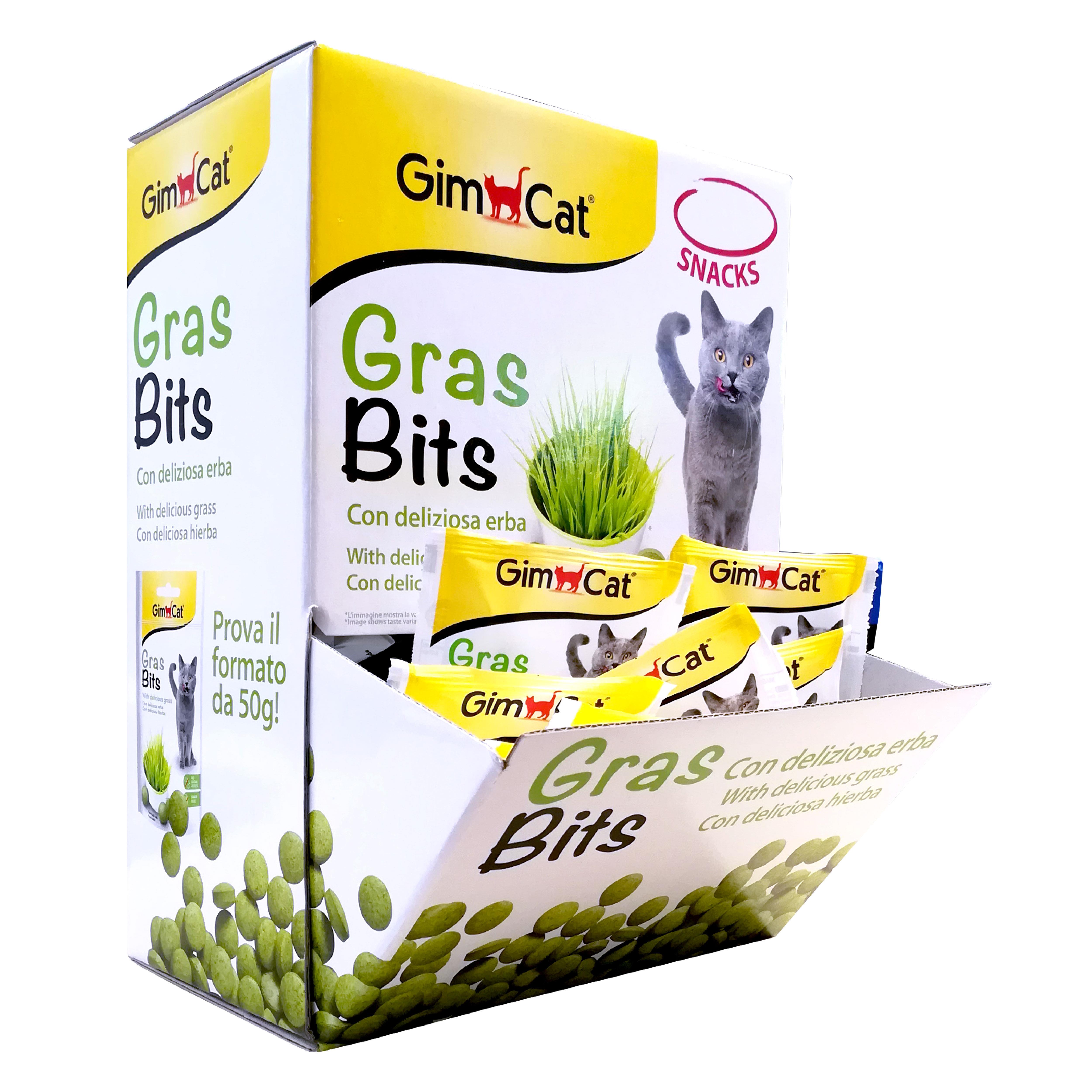 Gimcat Gras-bits Kedi Ödül Tableti 15gr -60LI