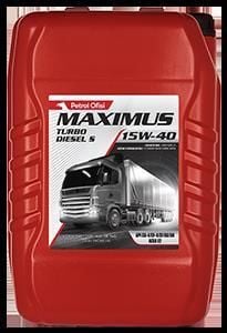 MAXIMUS T.DİZEL S 15W/40 17,5 KG PLS