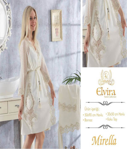 Elvira Home Collection Mirella Gelin Bornozu