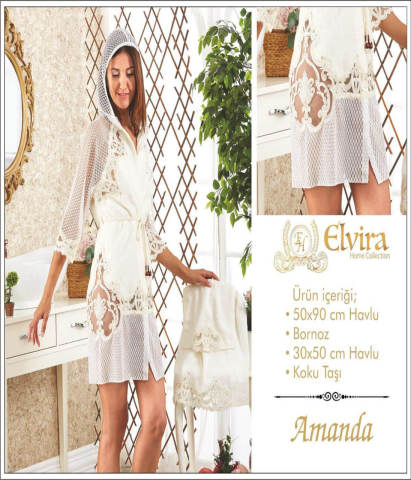 Elvira Home Collection Amanda Gelin Bornozu