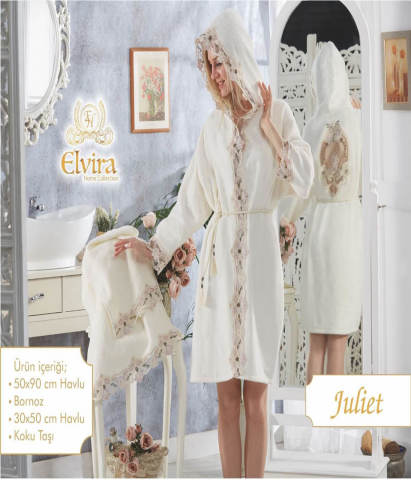 Elvira Home Collection Juliet Gelin Bornozu