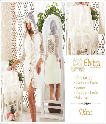 Elvira Home Collection Dina Gelin Bornozu