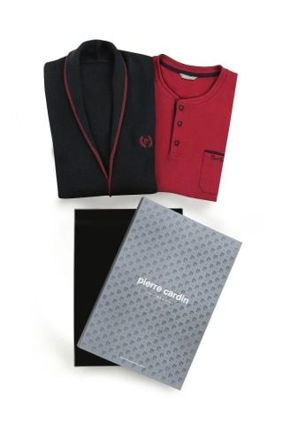 Pierre Cardin 5630 Triko 3 Parça Pijama Takımı