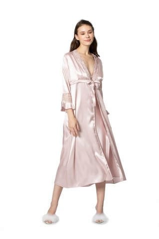 Pierre Cardin 6025 6'lı Saten Gecelik Sabahlık Çeyiz Seti
