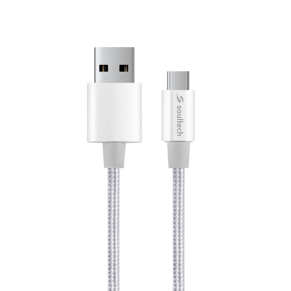 Soultech 2A Micro Metal Rope Platinum Data Kablo -  DK036G