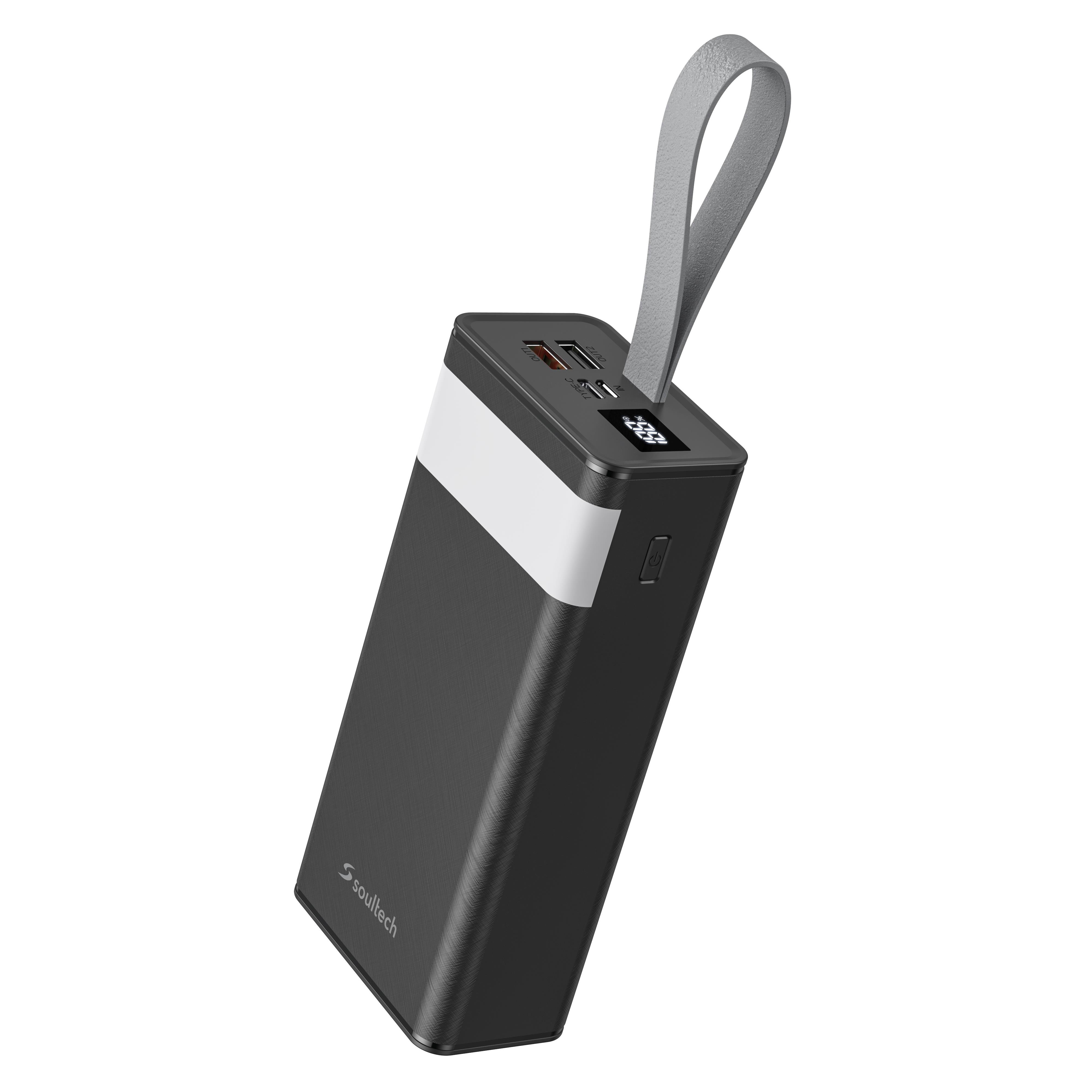 Soultech BT353S LesserBear 30.000 mAh 22,5W Powerbank Siyah