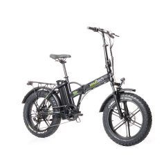 Soultech EB003 Elektrikli Katlanır Bisiklet Siyah