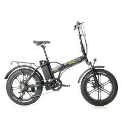 Soultech EB003 Elektrikli Katlanır Bisiklet Siyah