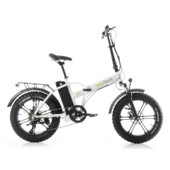 Soultech EBK03 Elektrikli Katlanır Bisiklet Beyaz
