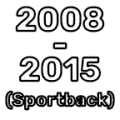 2008-2015 (Sportback)