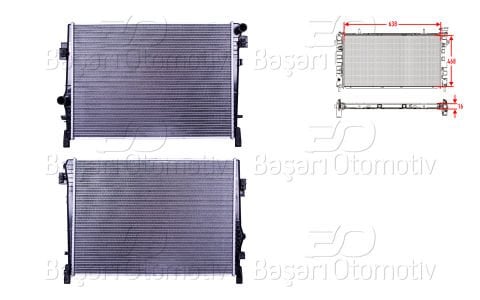Su Radyatoru Brazıng Mt-At 638X468 Chrysler Journey. Fıat Freemont2.0Crd 09> [68038238AA]