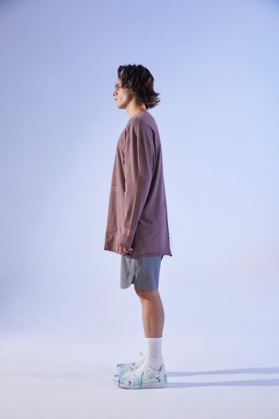 Oversize Uzun Kollu Tişört (Kakao)