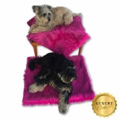 Faux-Fur Bedding | pink