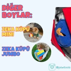 Zeka Küpü Köpek Oyuncağı (Orta Boy)