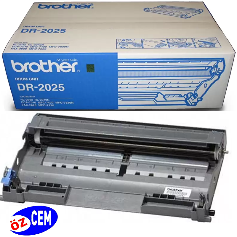 Brother DR-2025 (HL-2040-2070-MFC-7010-7220-7225-7420-7820-DCP-7010-7025-FAX-2820-2920) Orjinal Drum