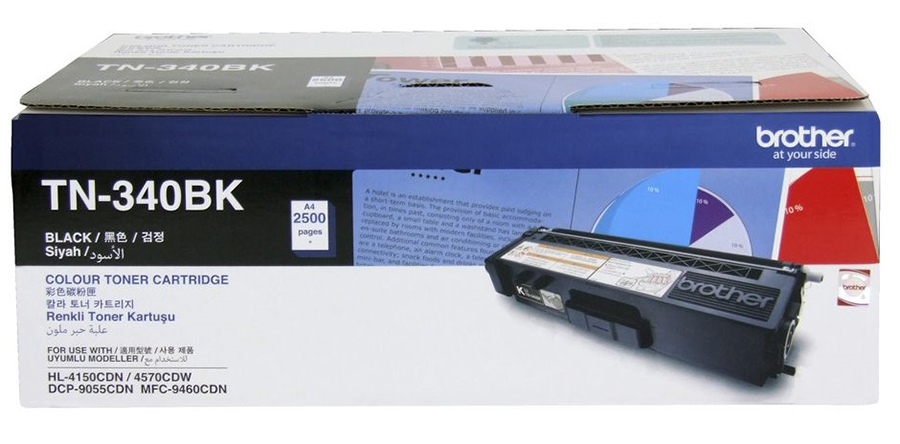 Brother TN-340BK Orjinal Siyah (Black) LaserJet Toner