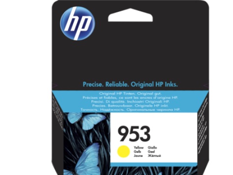 HP 953-F6U14AE (OfficeJet Pro 7720-7730-7740-8210-8218-8710-8715-8718-8720-8725-8730-8740) Orjinal Sarı Kartuşu