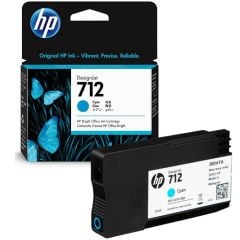 HP 712-3ED67A (T210-T230-T250-T630-T650) Orjinal Mavi Kartuşu (29ml)