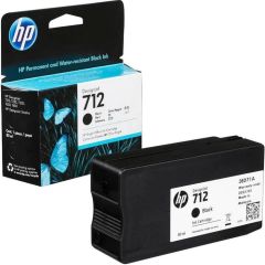 HP 712-3ED71A (T210-T230-T250-T630-T650) Orjinal Siyah Kartuşu (80ml)