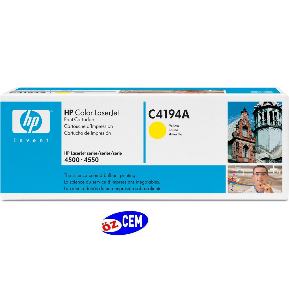 HP C4194A (640A) Orjinal Sarı (Yellow) LaserJet Toner