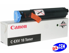 Canon C-EXV 18 (iR 1018-iR 1020-iR 1022-iR 1024) Orjinal Siyah Toner