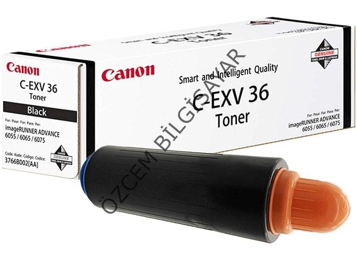 Canon C-EXV 36 (İR 6055-6065-6075-6255-6265-6275-6555-6565-6571-6575-6755-6765-6780) Orjinal Siyah Toner