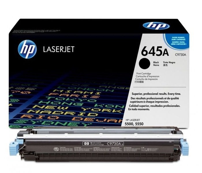 HP C9730A-645A (5500-5550) Orjinal Siyah Toner