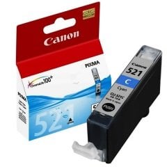 Canon CLI-521C (İP3600-İP4600-İP4700-MP540-MP550-MP560-MP620-MP630-MP640-MP980-MP990-MX860-MX870-MX990) Orjinal Mavi Kartuşu