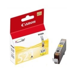 Canon CLI-521Y (İP3600-İP4600-İP4700-MP540-MP550-MP560-MP620-MP630-MP640-MP980-MP990-MX860-MX870-MX990) Orjinal Sarı Kartuşu