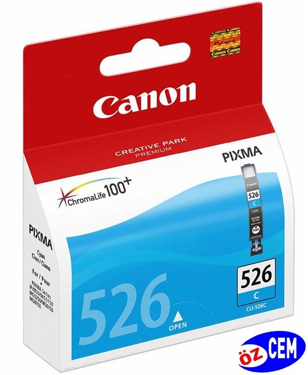 Canon CLI-526C Orjinal Mavi (Cyan) İnkJet Mürekkep Kartuş