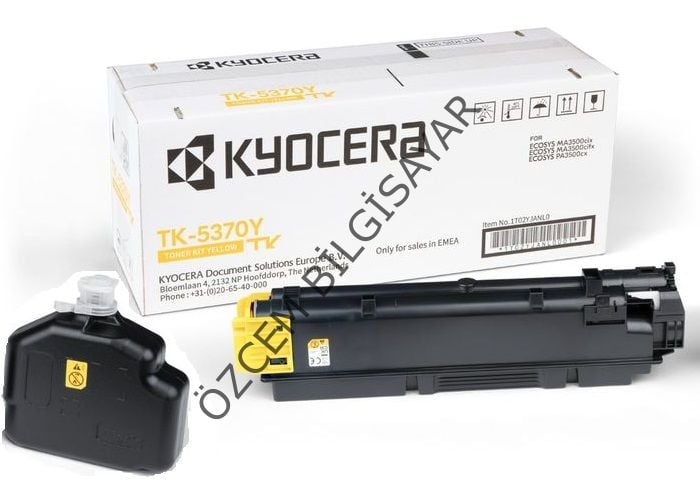 Kyocera TK-5370Y (MA3500-PA3500) Orjinal Sarı Toner