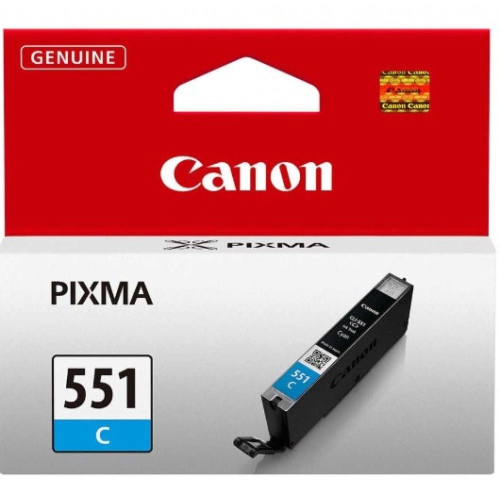 Canon CLI-551C Orjinal Mavi (Cyan) İinkJet Mürekkep Kartuşu