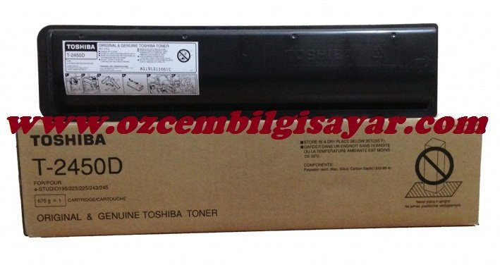 Toshiba T-2450D (Toshiba E-Studio 195/223/225/243/245) Orjinal Siyah (Black) LaserJet Toner