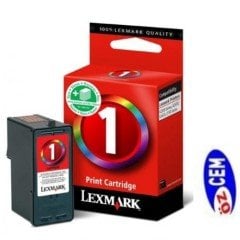 Boş Lexmark 1 (18C0781E) Renkli (Color) İnkJet Kartuş Satış