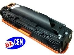 Muadil HP CB542A (125A) Sarı (Yellow) Toner (Compatible)