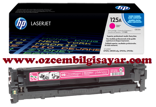 HP CB543A (125A) Orjinal Kırmızı (Magenta) LaserJet Toner