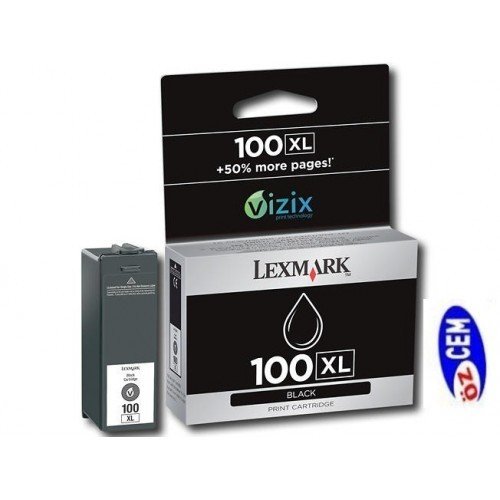 Lexmark 100XL (14N1068E) Orjinal Siyah (Black) Mürekkep Kartuşu