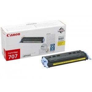 Muadil Canon CRG-707Y Sarı (Yellow) LaserJet Toner Satış