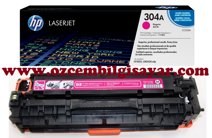 Boş HP CC533A (304A/CP2020-CP2025-CM2320) Kırmızı Toner Satış