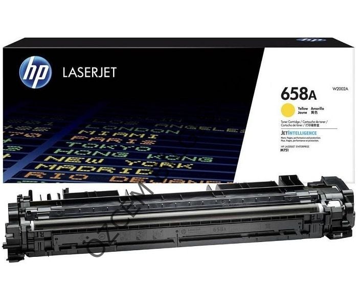 HP 658A-W2002A (M751) Sarı Orjinal Toner