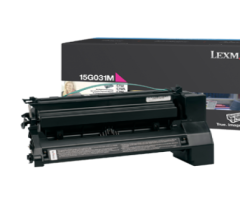 Lexmark 15G031M (C752) Orjinal Kırmızı (Magenta) LaserJet Toner