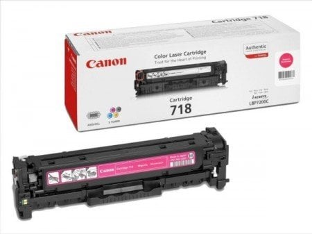 Canon CRG-718M Orjinal Sarı (Yellow) LaserJet Toner