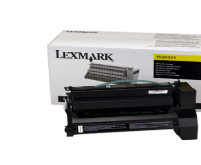 Lexmark 15G032Y (C752) Orjinal Sarı (Yellow) LaserJet Toner