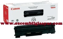 Boş Canon CRG-725 Siyah (Black) Toner Satış