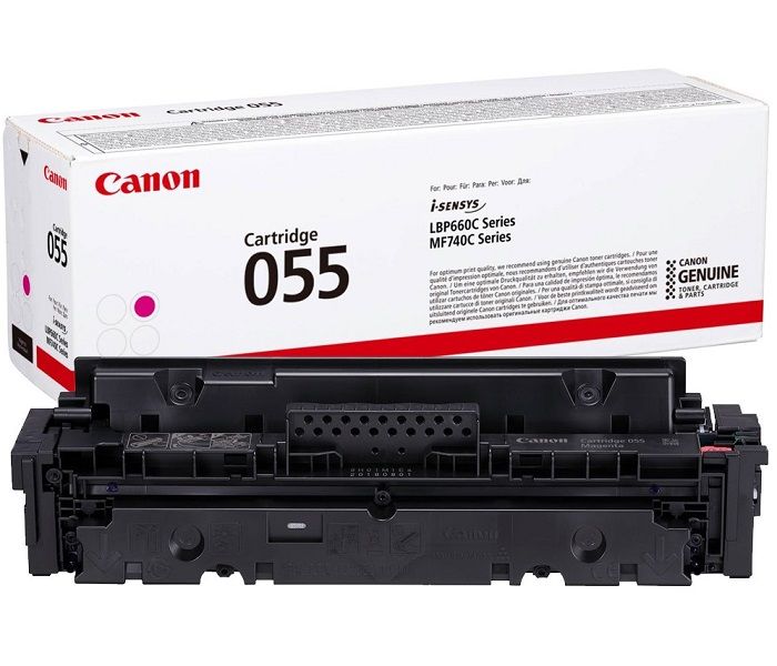 Canon CRG-055 M (LBP660-LBP662-LBP663-LBP664-MF740-MF741-MF742-MF743-MF744-MF745-MF746) Orjinal Kırmızı Toner