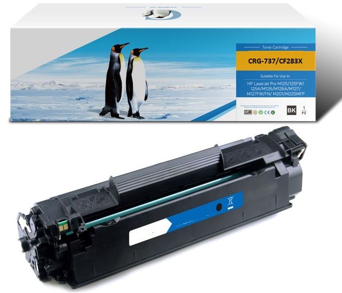 Canon CRG-737BK (LBP151-MF210-MF211-MF216-MF220-MF221-MF222-MF224-MF226-MF227-MF229-MF230-MF231-MF232-MF232-MF236-MF237-MF240-MF242-MF244-MF247-MF249) Muadil Siyah Toner