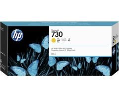 HP 730-P2V70A (SD Pro 44-T1600-T1700-T2600) Orjinal Sarı DesignJet Mürekkep Kartuşu (300 ml)