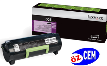 Boş Lexmark 50F5000 (505 MS310/MS410/MS510/MS610) Siyah (Black) Toner Satış